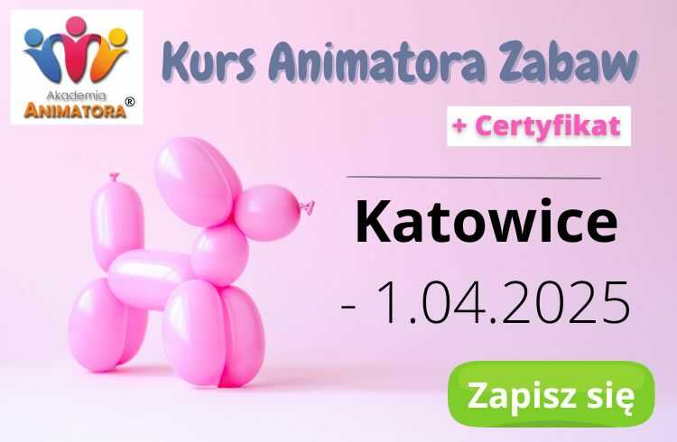 Kurs Animatora Gier i Zabaw dla Dzieci Katowice Kurs Animatora Czasu Wolnego Dzieci Katowice